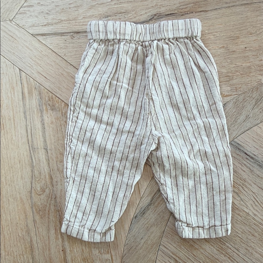 Rylee + Cru Mixed Baby/Toddler Pants Set - Sage, Cream, Rust - Picture 10 of 15